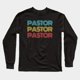 Pastor | Christian Long Sleeve T-Shirt